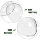 thumbnail image 4 of 10 Uds bolas transparentes rellenables árbol de Navidad DIY colgantes de bolas bolas colgantes transparentes bolas transparentes de Navidad DIY, 4 of 6