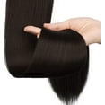 thumbnail image 3 of LAICAIW Extension Longue Queue de Cheval Droite 26 Pouces Enrouler Extensions de Cheveux Synthétiques à Clip pour Femmes, Brun Moyen, 3 of 7