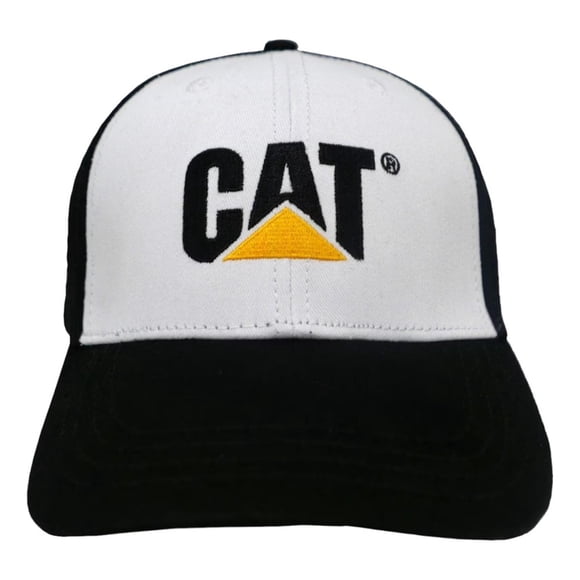 Gorra Cat Hombre Caballero Casual Logo Blanco Caterpillar Blanco Único Liso