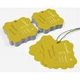 thumbnail image 5 of Inkdotpot Hang Tags Thank You Bridal Shower-Baby Shower-Retirement-Wedding-Birthday Favor Bracket Shape Gift Tags Real Gold Foil Bonbonniere Tag Pack Of 100, 5 of 7