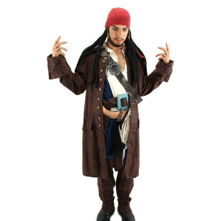 Jack Sparrow Pirates Head Scarf Dreads Costume