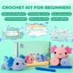 thumbnail image 5 of Crochetta Kit de crochet para principiantes Kit de inicio de crochet con tutoriales en video paso a paso Kit de crochet para principiantes Kit de crochet principiante para adultos, niños, mujeres y ho, 5 of 8