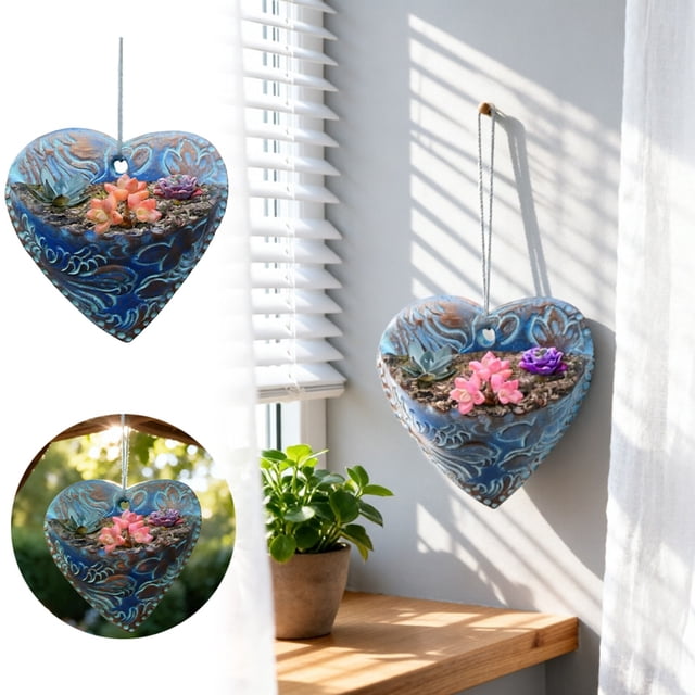 Outdor Heart Shaped Succulent Planter For Indoor