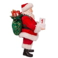 thumbnail image 2 of Kurt Adler 10.5-Inch Fabrich√© Countdown Santa, 2 of 4