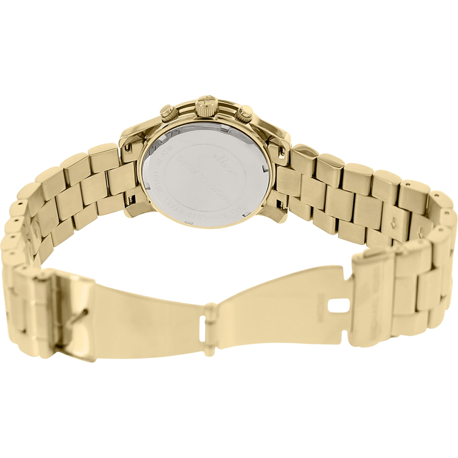 Michael Kors Women's Runway MK5939 Gold Stainless-Steel Quartz