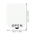 thumbnail image 2 of 1 Roll Clear Shipping Labels Clear Reinforcement Labels Waterproof Labels For Bottles Clear Sticker Labels Library Book Labels, 2 of 8
