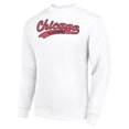 thumbnail image 2 of Men's Starter  White Chicago Blackhawks Tailsweep City Pullover Sweatshirt, 2 of 3