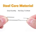 thumbnail image 3 of Paper Clips 700 Pieces Assorted Sizes with 1.1 Inch & 1.3 Inch & 2 Inch，Small Medium and Large Size Sliver Paperclips for Office School Hospital Document Organizing Daily DIY Use, 3 of 9
