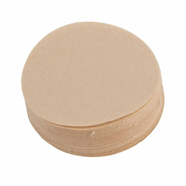 Coffee Filter Paper Coffee Filter Coffee Pot Filter Paper Filter Paper Coffee Strainer Paper 100Pcs Coffee Filter Paper Coniferous Wood Round Shaped Filter Paper Drip Coffee Pot