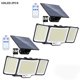 thumbnail image 1 of Solar Flood Lights Outdoor 106/318 LED Solar Motion Lights Remote Solar Security Lights Wall Lights Waterproof 3 Modes Garden, 1 of 2