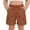 Coffee, variant on BXJX Boy's Cargo Shorts, Multiple Pockets Knee Length Relaxed Fit Elastic Waist Summer Shorts Light Blue Size 7-8 T