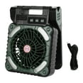 thumbnail image 2 of Ventilador Solar, Ventilador de Tienda Recargable Confiña de 4 Velocidadas Ajustables, Ventilador de Camping Con Energía Solar Para Picnic, Barbacoa, Oficina, 2 of 7