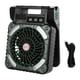 thumbnail image 2 of Ventilador Solar, Ventilador de Tienda Recargable Confiña de 4 Velocidadas Ajustables, Ventilador de Camping Con Energía Solar Para Picnic, Barbacoa, Oficina, 2 of 7