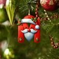 thumbnail image 3 of Dserfhy 26 Letters Christmas Ornaments Personalized Santa Claus Monogram Initial Letter Xmas Tree Pendant for Tree DIY Craft Home Decor, 3 of 8