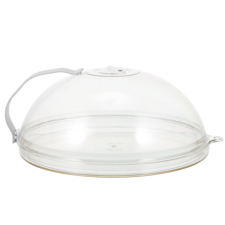 NUOLUX Cover Dome Clear Cake Microwave Splatter Display Bowl