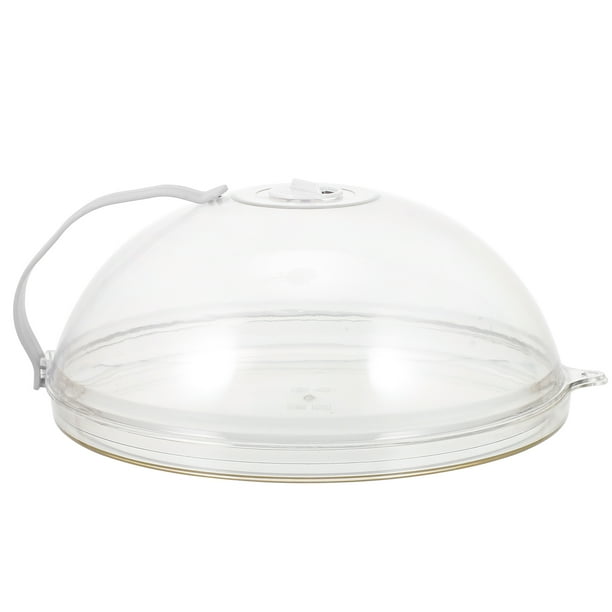 EeaseMX Tapa protectora para horno microondas con bandeja para alimentos
