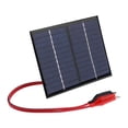 thumbnail image 2 of Banco De Energía De Panel Solar Diy Flexible De Polisilicio De Celda Solar De 1.5W 12V Con Clip, 2 of 8
