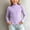 Purple, variant on Abtuhar Fall Winter Mock Neck Stretch Ruffle Long Sleeve Tops for Girls Solid Casual Comfortable Base Layer Tops for 0-12 Years