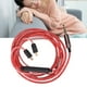 thumbnail image 4 of Cable para auriculares cable resistente de cobre y oxígeno 25 cable extensible ergonómico de 512 pulgadas para CKR90 CKR100 LS50 LS70 para Technica CKS1100 E40, 4 of 8