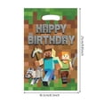 thumbnail image 2 of 30Pcs Pixel Birthday Party Favors Bag Mining Pixel Plastic Gift Bags Video Game Party Candy Snack Bag Pixel Theme Party Goodie Treat Bags for Kids Gamer Birthday Party Decoration Supplies 9.85 x 6.5I, 2 of 5