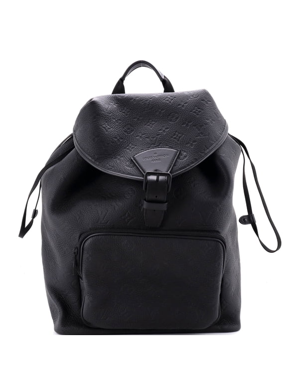 Pre-Owned Montsouris NNM Backpack Monogram Taurillon Leather By Rebag