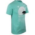 thumbnail image 2 of ShirtBANC Mens California Republic Beach Shirt State Bear Under Moonlight Tee, 2 of 3