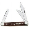 Case Small Brown Jigged Stockman Pocket Knife