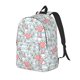 thumbnail image 1 of Disketp Cute Rabbit And Heart Mochila de Lona Estampada, Mochila Escolar de Viaje Ligera para Estudiantes y Portátil-Medium, 1 of 5