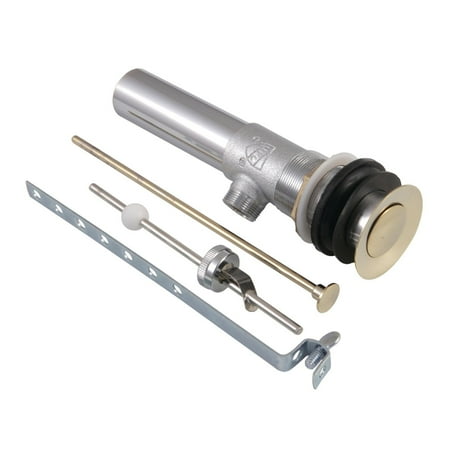 

Kingston Brass Columbia Brass Pop-Up Drain with Overflow Polished Brass Polished