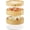 8 Inch, variant on 2-Tier 12-Inch Bamboo Steamer Basket with 50 Liners, Chopsticks & Sauce Dish for Steaming Dumplings, Dim Sum, Bao Buns, Vegetables, and Rice