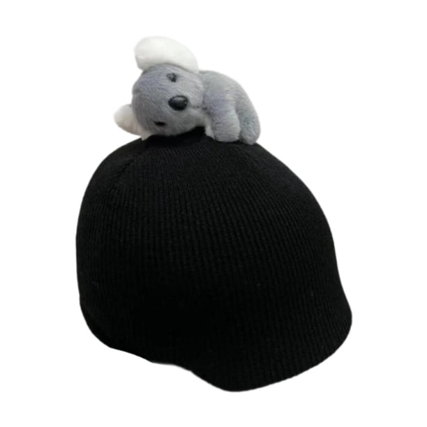 Funda para casco de esquí Koala Snow, accesorio para mantener el calor, regalo práctico, cómodo y fiable, decoración para casco, funda para casco de