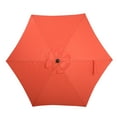 thumbnail image 3 of COBANA 7.5’ Patio Umbrella, Outdoor Table Market Umbrella for Garden, Orange, 3 of 7