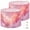 Color 2, variant on Pink Drum Lampshades 13"x13"x10" Tranquil Twilight Sky Soft Pastels Shimmering Stars Light Shade for Table Lamps Floor Lamp Shades Replacement Assembly Required