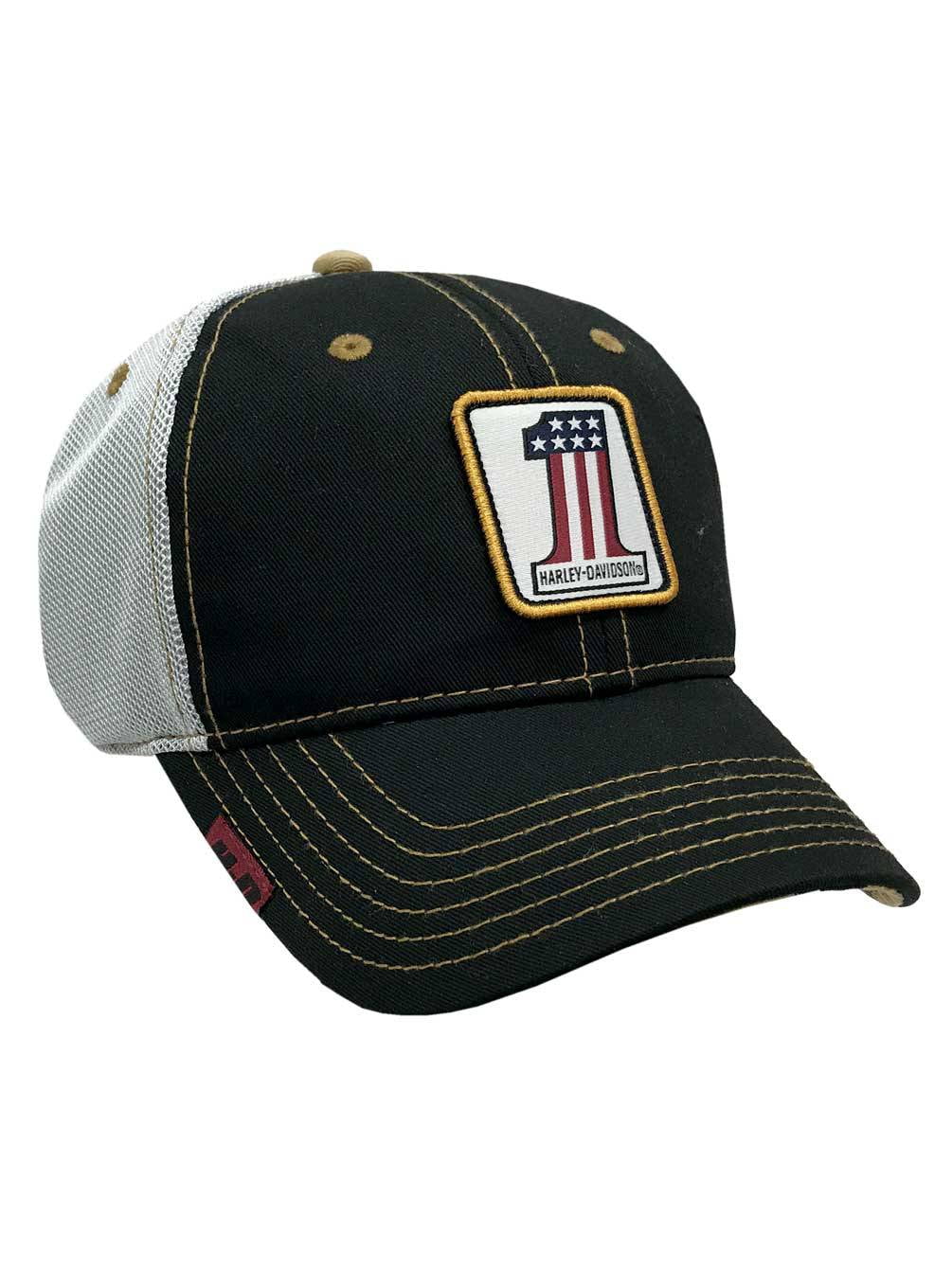 Harley-Davidson Men's RWB #1 Patch Mesh 