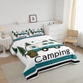 thumbnail image 3 of Erosebridal Camper Bedding Full Comforter Set, Cartoon RV Car Down Comforter, Happy Camping Decor, Reversible 3 Pieces, 3 of 7