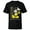Black, variant on Disney Mickey Mouse Vintage Classics 28 Black & Yellow - Short Sleeve T-Shirt for Kids - Customized-White