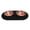 Black, variant on Messy Mutts Double Silicone Feeder with Stainless Bowls | Non-Skid Food Dishes for Dogs | Sizes Available for All Pets | Dog Food Bowls | Large, 3 Cups Per Bowl | Marble