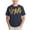 Navy, variant on WAVSUF Kids Boys Graphic T-Shirt Lightweight Crew Neck Short Sleeve Summer Casual Trendy Tee Navy Size 9-10