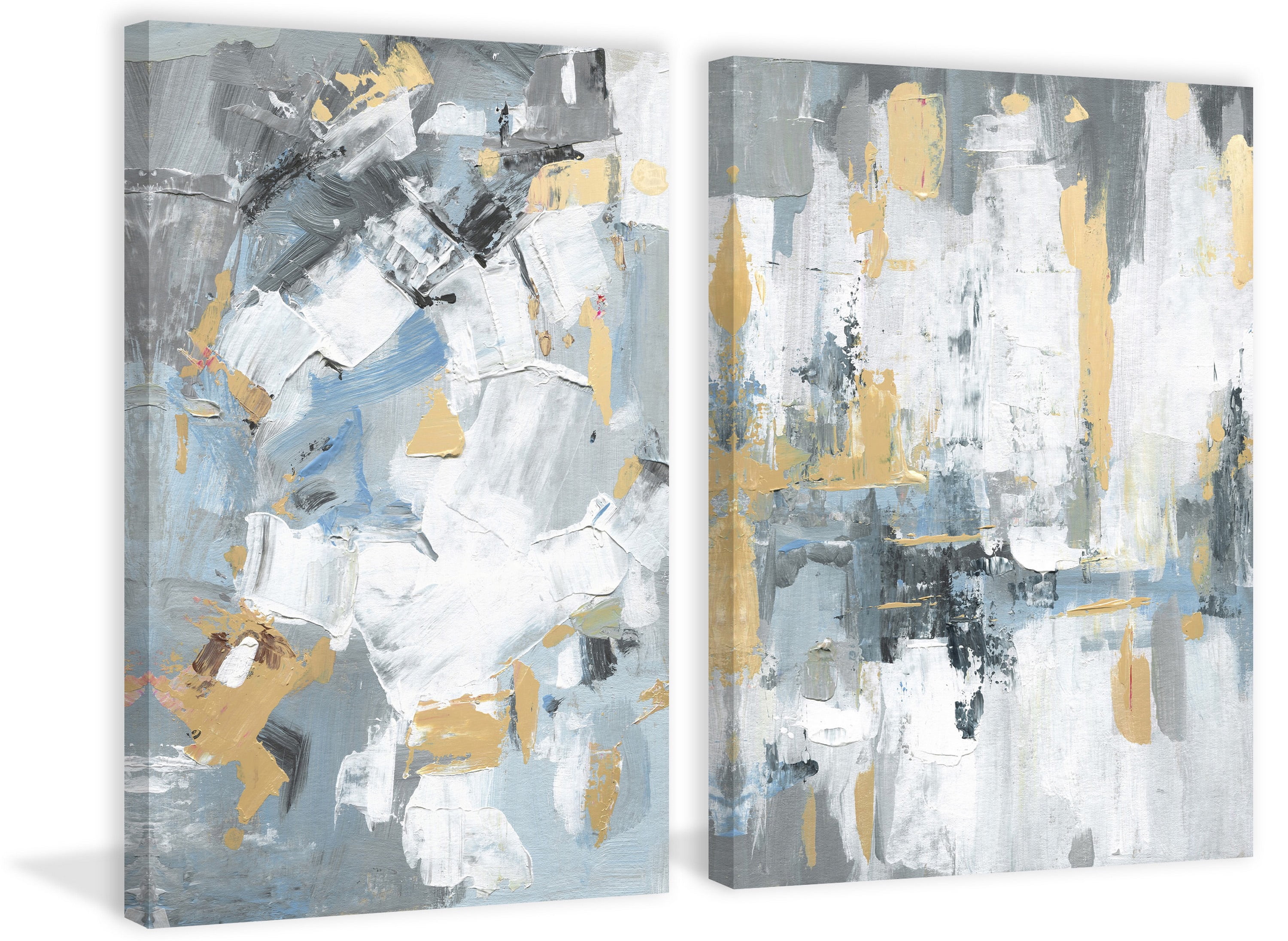 Marmont Hill White and Creams Diptych