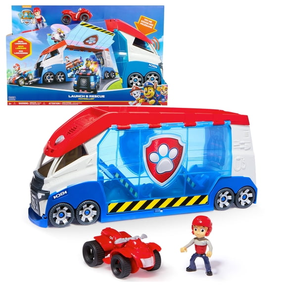 PAW Patrol: PAW Patroller with Lights & Sounds, Ryder Figure & ATV Vehicle