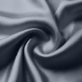 thumbnail image 5 of Vivianyo HD Women's Cowl Neck Satin Long Sleeve Tops, Loose Solid Pullover Casual Silky Blouses for Women, Women's Gray, Sizes S-3XL, 5 of 6