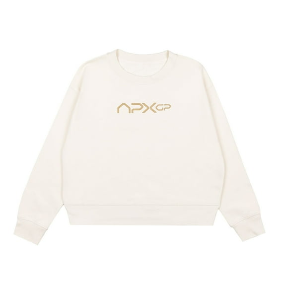 Formula 1 Movie APXGP Team Crew Sweatshirt - Ivory White