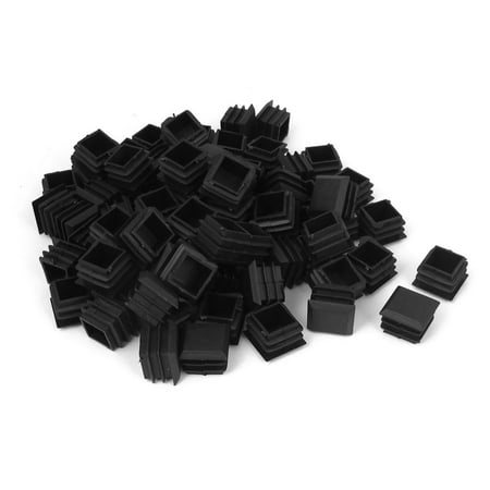 Plastic Blanking End Caps Square Tube Pipe Bung Insert 25mm x 25mm ...
