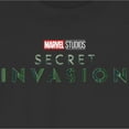 thumbnail image 2 of Junior's Marvel: Secret Invasion Official Logo  Graphic Tee Black X Large, 2 of 3