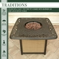 Hanover Traditions 5Piece Patio Fire Pit Chat Set with 4 Cushioned