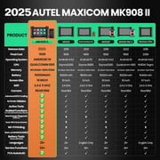 Autel MaxiCOM MK908 II Scanner-10.1,38+ Service, 3K+ Bidirectional Tool, ECU Coding as Elite 2 PRO MK908 Pro II MS908S Pro II