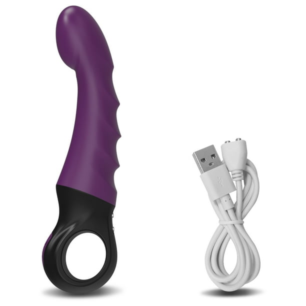 XBONP 10 Vibrating G Spot Vibrators Dildo Adult Sex Toys for Women Purple