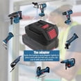 thumbnail image 4 of Adapter for Ein*hell Power X-Change 18V Battery use on Bos*ch professional system GBA 18v Tools, 4 of 7