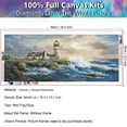 thumbnail image 7 of YALKIN Lighthouse Large Diamond Painting Kits for Adults (35.5 x 15.7 inch), 5D Diamond Art Full Round Drill DIY Embroidery Pictures Arts Paint by Number Kits for Home Wall Decor, 7 of 7