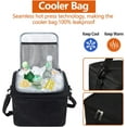 thumbnail image 5 of Xrg Car Trunk Organizer with ulated Cooler Bag, Foldable & Waterproof Storage Organizer with Lid for SUV, Truck, Sedan - 4 Large Adjustable Compartments, Heavy Duty & Collapsible Design, 5 of 6
